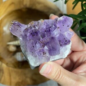Amethyst Crystal Cluster Home Accent